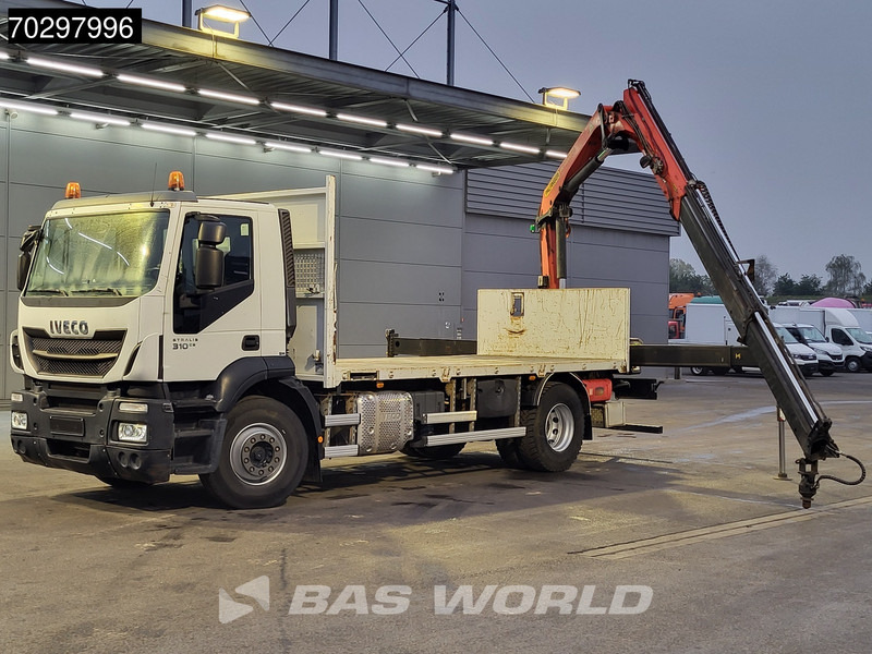 Iveco Stralis 310 Stralis 4X2 Palfinger PK 14002-EH Crane Steelsuspension Automatic Euro 6 - Бордови камион, Камион с кран: снимка 5 Iveco Stralis 310 Stralis 4X2 Palfinger PK 14002-EH Crane Steelsuspension Automatic Euro 6 - Бордови камион, Камион с кран: снимка 5