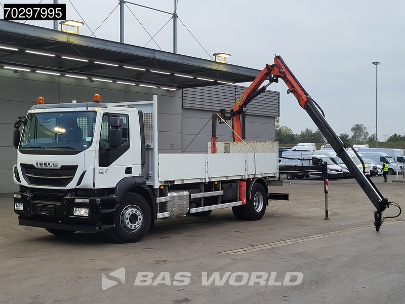 Iveco Stralis 310 Stralis 4X2 Palfinger PK12002 Crane Kran rotator Steelsuspension Automatic Euro 6 - Бордови камион, Камион с кран: снимка 5 Iveco Stralis 310 Stralis 4X2 Palfinger PK12002 Crane Kran rotator Steelsuspension Automatic Euro 6 - Бордови камион, Камион с кран: снимка 5