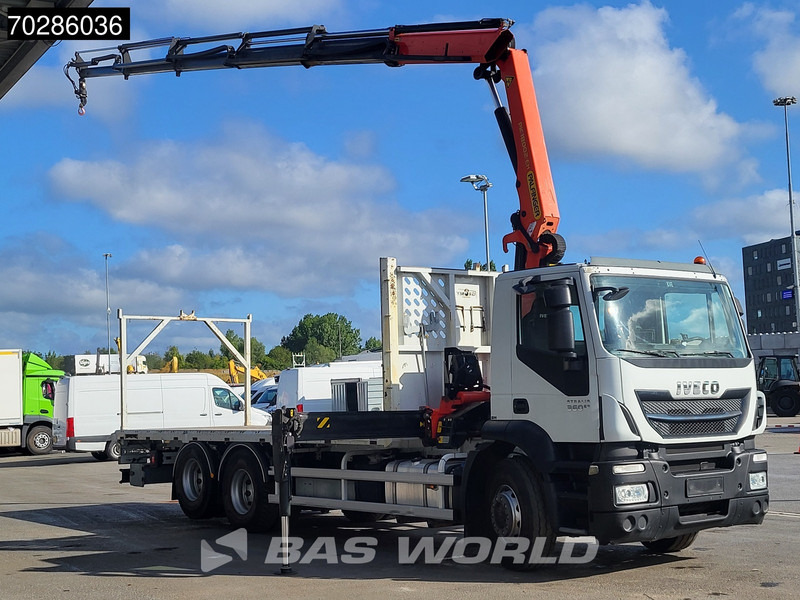 Iveco Stralis 360 6X2 Palfinger PK18002EH Crane Kran Lift Axle Euro 6 - Бордови камион, Камион с кран: снимка 3 Iveco Stralis 360 6X2 Palfinger PK18002EH Crane Kran Lift Axle Euro 6 - Бордови камион, Камион с кран: снимка 3