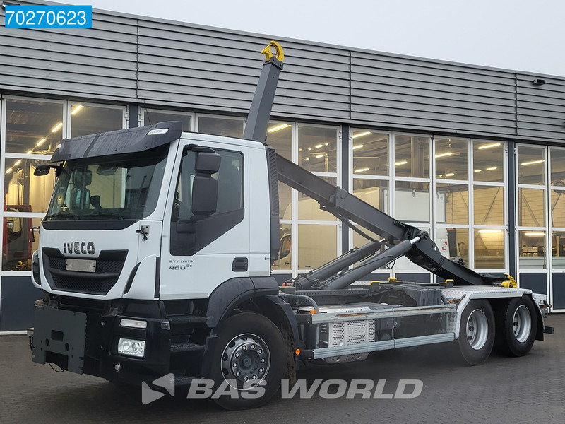 Iveco Stralis 460 6X2 20T Marrel Hooklift ActiveDay ACC Automatic Euro 6 - Мултилифт с кука камион: снимка 1 Iveco Stralis 460 6X2 20T Marrel Hooklift ActiveDay ACC Automatic Euro 6 - Мултилифт с кука камион: снимка 1