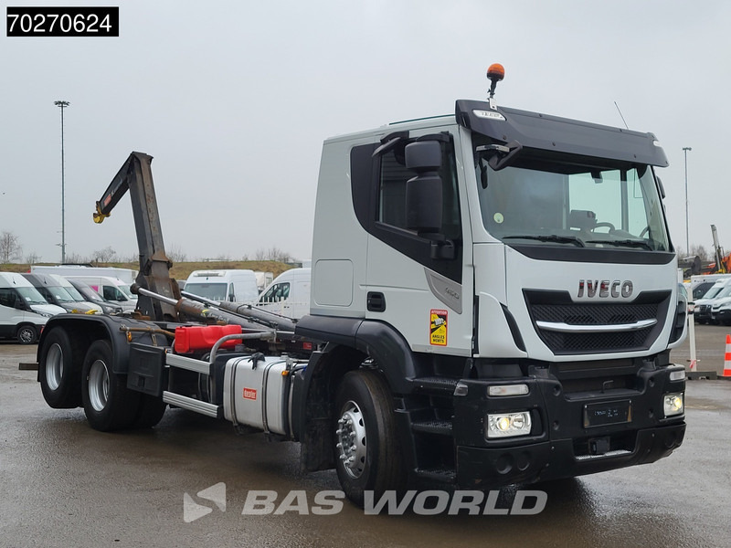 Iveco Stralis 460 6X2 20tons Marrel hooklift Lift Axle ACC Euro 6 - Мултилифт с кука камион: снимка 3 Iveco Stralis 460 6X2 20tons Marrel hooklift Lift Axle ACC Euro 6 - Мултилифт с кука камион: снимка 3