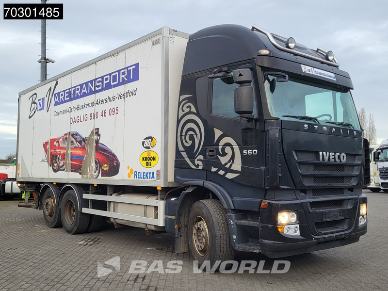 Iveco Stralis 560 6X2 Retarder Automatic Lift Axle 1500kg Tailgate Euro 5 - Камион фургон: снимка 3 Iveco Stralis 560 6X2 Retarder Automatic Lift Axle 1500kg Tailgate Euro 5 - Камион фургон: снимка 3