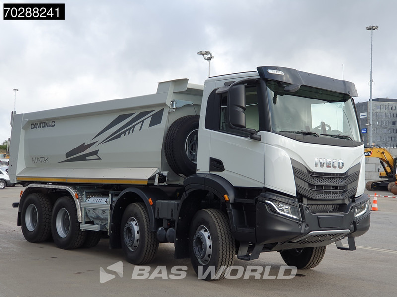 Лизинг на Iveco T-Way 450 8X4 NEW! 20m3 Cantoni tipper Steelsuspension Big-Axle Automatic Euro 6 Iveco T-Way 450 8X4 NEW! 20m3 Cantoni tipper Steelsuspension Big-Axle Automatic Euro 6: снимка 7