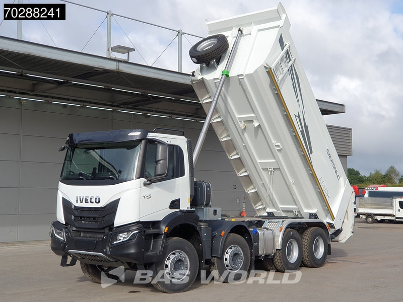 Iveco T-Way 450 8X4 NEW! 20m3 Cantoni tipper Steelsuspension Big-Axle Automatic Euro 6 - Самосвал камион: снимка 3 Iveco T-Way 450 8X4 NEW! 20m3 Cantoni tipper Steelsuspension Big-Axle Automatic Euro 6 - Самосвал камион: снимка 3