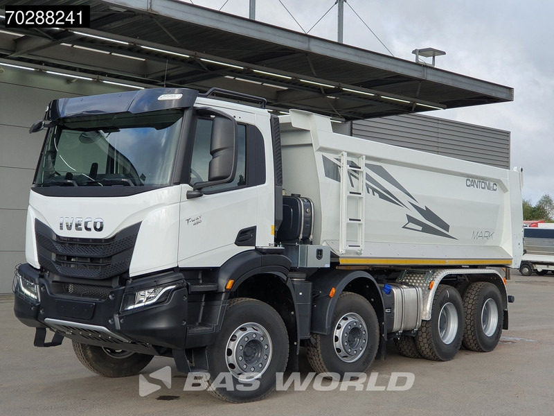 Iveco T-Way 450 8X4 NEW! 20m3 Cantoni tipper Steelsuspension Big-Axle Automatic Euro 6 - Самосвал камион: снимка 5 Iveco T-Way 450 8X4 NEW! 20m3 Cantoni tipper Steelsuspension Big-Axle Automatic Euro 6 - Самосвал камион: снимка 5