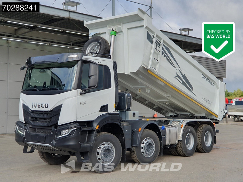 Iveco T-Way 450 8X4 NEW! 20m3 Cantoni tipper Steelsuspension Big-Axle Automatic Euro 6 - Самосвал камион: снимка 1 Iveco T-Way 450 8X4 NEW! 20m3 Cantoni tipper Steelsuspension Big-Axle Automatic Euro 6 - Самосвал камион: снимка 1