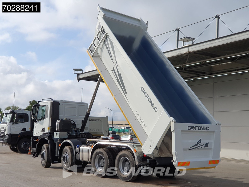 Iveco T-Way 450 8X4 NEW! 20m3 Cantoni tipper Steelsuspension Big-Axle Automatic Euro 6 - Самосвал камион: снимка 2 Iveco T-Way 450 8X4 NEW! 20m3 Cantoni tipper Steelsuspension Big-Axle Automatic Euro 6 - Самосвал камион: снимка 2