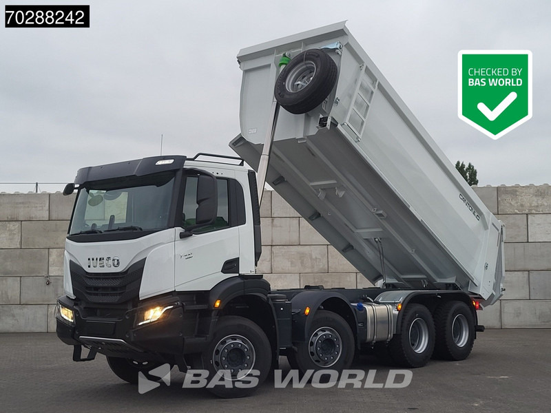 Iveco T-Way 450 8X4 New! 20m3 Cantoni & C. Tipper Steelsuspension Big-Axle Automatic Euro 6 - Самосвал камион: снимка 1 Iveco T-Way 450 8X4 New! 20m3 Cantoni & C. Tipper Steelsuspension Big-Axle Automatic Euro 6 - Самосвал камион: снимка 1