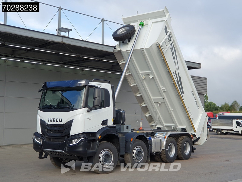 Iveco T-Way 450 8X4 New! 20m3 Cantoni Tipper Steelsuspension Big-Axle Euro 6 - Самосвал камион: снимка 3 Iveco T-Way 450 8X4 New! 20m3 Cantoni Tipper Steelsuspension Big-Axle Euro 6 - Самосвал камион: снимка 3