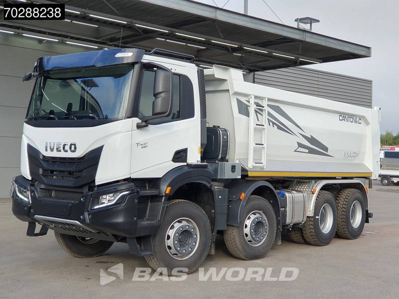 Iveco T-Way 450 8X4 New! 20m3 Cantoni Tipper Steelsuspension Big-Axle Euro 6 - Самосвал камион: снимка 5 Iveco T-Way 450 8X4 New! 20m3 Cantoni Tipper Steelsuspension Big-Axle Euro 6 - Самосвал камион: снимка 5
