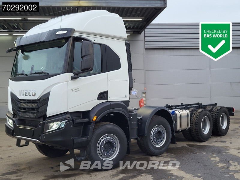 Iveco T-Way 510 8X4 NEW chassis! Retarder Big-Axle Steelsuspension LED Automatic Euro 6 - Шаси кабина: снимка 1 Iveco T-Way 510 8X4 NEW chassis! Retarder Big-Axle Steelsuspension LED Automatic Euro 6 - Шаси кабина: снимка 1
