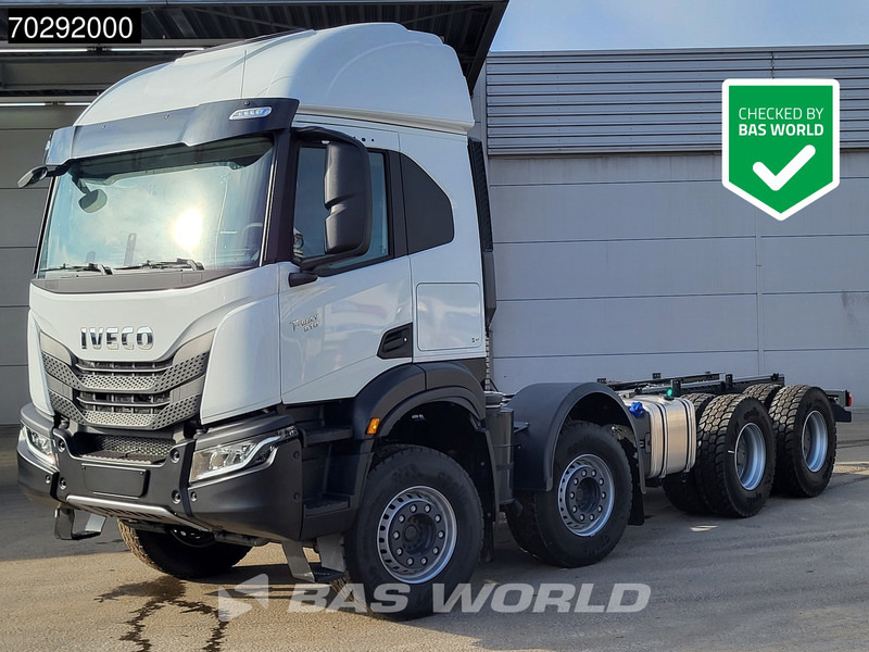 Iveco T-Way 510 8X4 New! Retarder Big-Axle Steelsuspension Automatic LED Euro 6 - Шаси кабина: снимка 1 Iveco T-Way 510 8X4 New! Retarder Big-Axle Steelsuspension Automatic LED Euro 6 - Шаси кабина: снимка 1