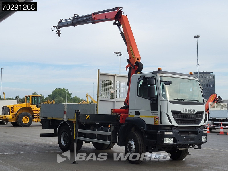 Iveco Trakker 310 4X2 Palfinger PK14002 EH Crane Kran Rotator Steelsuspension Big-Axle Manual Euro 6 - Бордови камион, Камион с кран: снимка 3 Iveco Trakker 310 4X2 Palfinger PK14002 EH Crane Kran Rotator Steelsuspension Big-Axle Manual Euro 6 - Бордови камион, Камион с кран: снимка 3