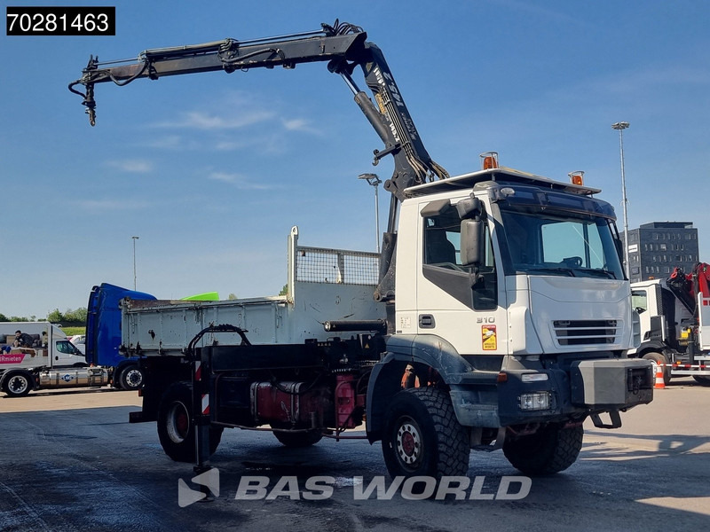 Iveco Trakker 310 4X4 Atlas 145.2-A2 Kran Crane 4x4 Big axle 6m3 3 sided tipper Euro 4 - Самосвал камион, Камион с кран: снимка 3 Iveco Trakker 310 4X4 Atlas 145.2-A2 Kran Crane 4x4 Big axle 6m3 3 sided tipper Euro 4 - Самосвал камион, Камион с кран: снимка 3