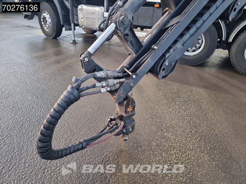 Бордови камион, Камион с кран Iveco Trakker 360 6X4 Palfinger PK 18502 SH D Kran Crane Big axle Euro 6: снимка 8