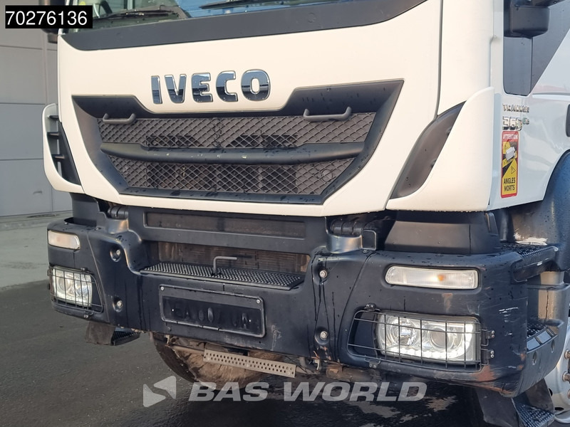 Бордови камион, Камион с кран Iveco Trakker 360 6X4 Palfinger PK 18502 SH D Kran Crane Big axle Euro 6: снимка 14