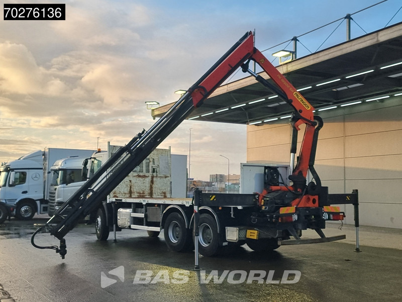 Бордови камион, Камион с кран Iveco Trakker 360 6X4 Palfinger PK 18502 SH D Kran Crane Big axle Euro 6: снимка 7