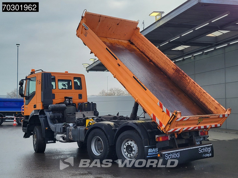 Iveco Trakker 410 6X4 5m3 Meiller 3-way tipper Lift+Steering axle Big-Axle Euro 5 - Самосвал камион: снимка 2 Iveco Trakker 410 6X4 5m3 Meiller 3-way tipper Lift+Steering axle Big-Axle Euro 5 - Самосвал камион: снимка 2