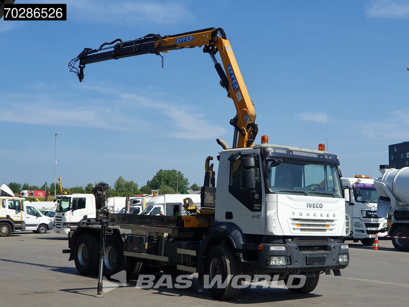 Iveco Trakker 410 6X4 Effer CRANE 175/2S Manual 20 Tonnes EEV - Мултилифт с кука камион, Камион с кран: снимка 3 Iveco Trakker 410 6X4 Effer CRANE 175/2S Manual 20 Tonnes EEV - Мултилифт с кука камион, Камион с кран: снимка 3