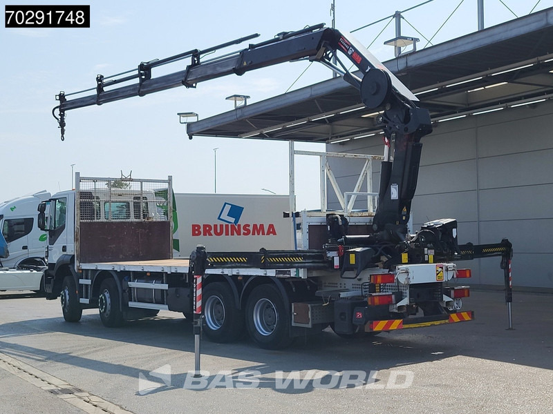 Iveco Trakker 410 8X4 HIAB 211 EP-4 HIDUO Crane Steelsuspension Euro 6 - Бордови камион, Камион с кран: снимка 2 Iveco Trakker 410 8X4 HIAB 211 EP-4 HIDUO Crane Steelsuspension Euro 6 - Бордови камион, Камион с кран: снимка 2