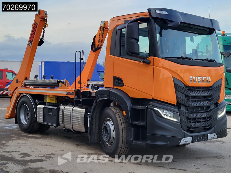 Нови Мултилифт за контейнери камион Iveco X-Way 360 4X2 NEW! HIAB 12tons skiploader Automatic Euro 6: снимка 9