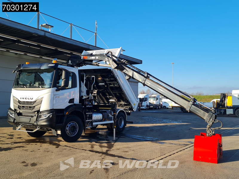 Нови Самосвал камион, Камион с кран Iveco X-Way 400 4X2 New! HIAB X-Hiduo 138B S-3 Crane 5m3 Promat Tipper Automatic Euro 6: снимка 7 Нови Самосвал камион, Камион с кран Iveco X-Way 400 4X2 New! HIAB X-Hiduo 138B S-3 Crane 5m3 Promat Tipper Automatic Euro 6: снимка 7