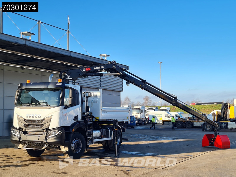 Iveco X-Way 400 4X2 New! HIAB X-Hiduo 138B S-3 Crane 5m3 Promat Tipper Automatic Euro 6 - Самосвал камион, Камион с кран: снимка 5 Iveco X-Way 400 4X2 New! HIAB X-Hiduo 138B S-3 Crane 5m3 Promat Tipper Automatic Euro 6 - Самосвал камион, Камион с кран: снимка 5