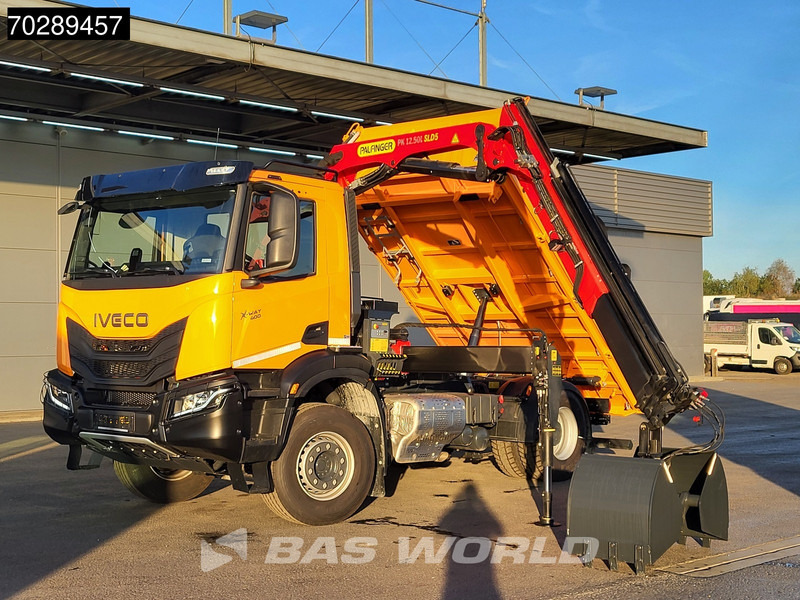 Iveco X-Way 400 4X2 New! Palfinger PK12.501 Crane Meiller 3-Side Tipper Navi ACC Euro 6 - Самосвал камион, Камион с кран: снимка 5 Iveco X-Way 400 4X2 New! Palfinger PK12.501 Crane Meiller 3-Side Tipper Navi ACC Euro 6 - Самосвал камион, Камион с кран: снимка 5