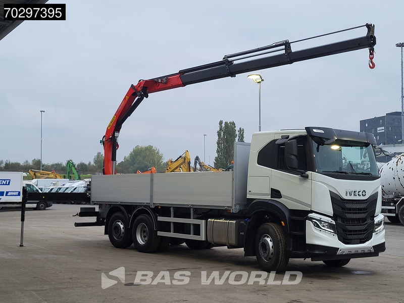 Iveco X-Way 420 6X2 UNUSED Palfinger PK19001 SLD5 Crane Lift+steering-Axle ACC Euro 6 - Бордови камион, Камион с кран: снимка 3 Iveco X-Way 420 6X2 UNUSED Palfinger PK19001 SLD5 Crane Lift+steering-Axle ACC Euro 6 - Бордови камион, Камион с кран: снимка 3
