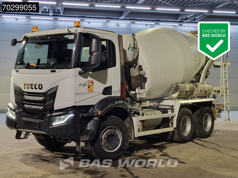 Iveco X-Way 420 6X4 7m3 Stetter Mixer Automatic Retarder Steelsuspension Euro 6 - Бетоновоз: снимка 1 Iveco X-Way 420 6X4 7m3 Stetter Mixer Automatic Retarder Steelsuspension Euro 6 - Бетоновоз: снимка 1