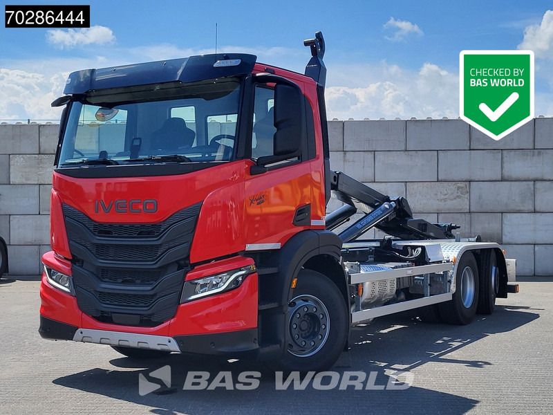 Iveco X-Way 460 6X2 NEW VDL S21-6400 Hooklift Lift+steering Axle Automatic Navi Euro 6 - Мултилифт с кука камион: снимка 1 Iveco X-Way 460 6X2 NEW VDL S21-6400 Hooklift Lift+steering Axle Automatic Navi Euro 6 - Мултилифт с кука камион: снимка 1