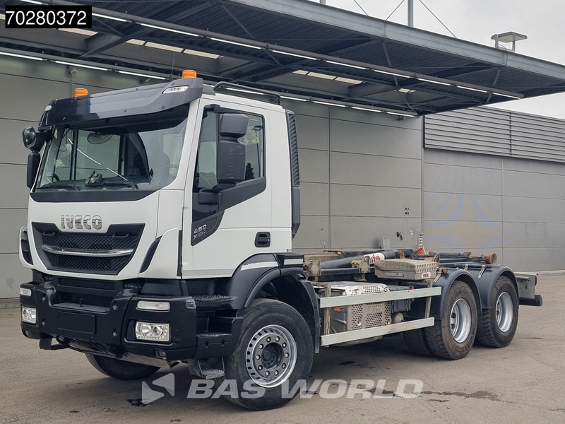 Мултилифт с кука камион Iveco X-Way 460 6X4 20 Tons HYVA Hook Navi Euro 6: снимка 7