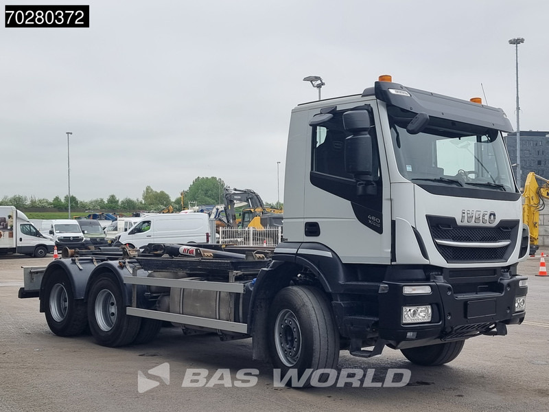 Мултилифт с кука камион Iveco X-Way 460 6X4 20 Tons HYVA Hook Navi Euro 6: снимка 6
