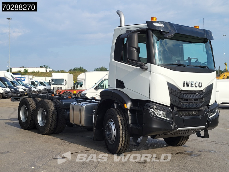 Iveco X-Way 460 6X4 NEW chassis Retarder Big-Axle Full Steel Navi Euro 6 - Шаси кабина: снимка 3 Iveco X-Way 460 6X4 NEW chassis Retarder Big-Axle Full Steel Navi Euro 6 - Шаси кабина: снимка 3