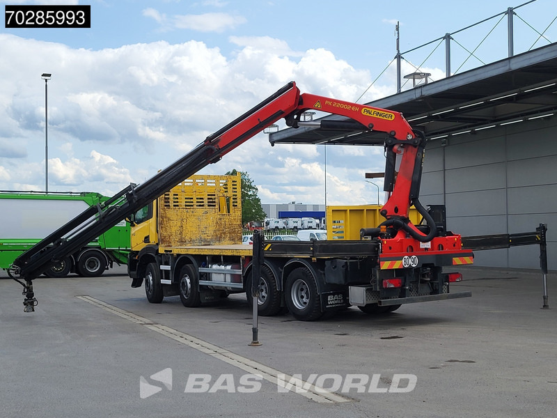 Бордови камион, Камион с кран Iveco X-Way 480 8X4 Palfinger PK22002 EH Kran Crane Rotator Retarder Euro 6: снимка 5