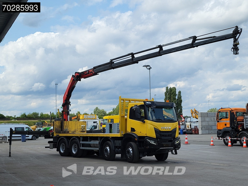 Iveco X-Way 480 8X4 Palfinger PK22002 EH Kran Crane Rotator Retarder Euro 6 - Бордови камион, Камион с кран: снимка 3 Iveco X-Way 480 8X4 Palfinger PK22002 EH Kran Crane Rotator Retarder Euro 6 - Бордови камион, Камион с кран: снимка 3