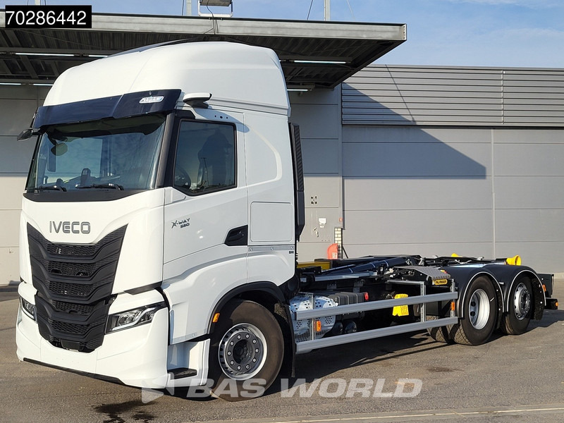 Iveco X-Way 580 6X2 NEW Palfinger PHT20SLD5 Hooklift Lift+steering Axle Automatic Navi ACC LED - Мултилифт с кука камион: снимка 5 Iveco X-Way 580 6X2 NEW Palfinger PHT20SLD5 Hooklift Lift+steering Axle Automatic Navi ACC LED - Мултилифт с кука камион: снимка 5