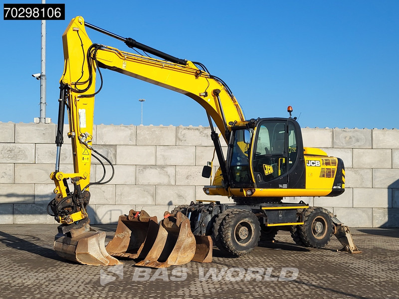JCB JS175 WT4i Tiltrotator - 3 Buckets - Колесен багер: снимка 2 JCB JS175 WT4i Tiltrotator - 3 Buckets - Колесен багер: снимка 2