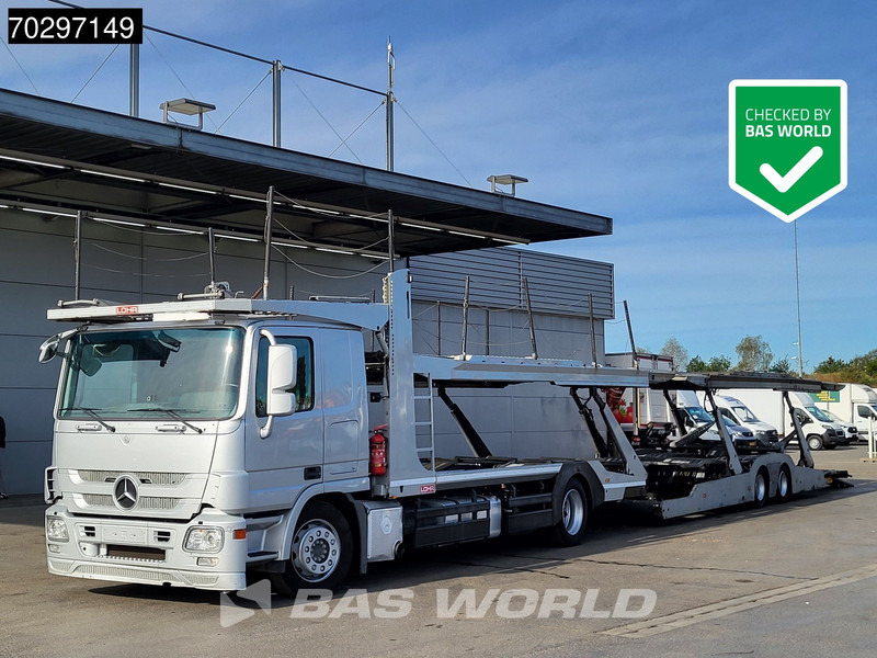 Mercedes-Benz Actros 1848 Actros 4X2 Lohr car transporter Retarder Standklima Xenon Euro 5 - Камион: снимка 1 Mercedes-Benz Actros 1848 Actros 4X2 Lohr car transporter Retarder Standklima Xenon Euro 5 - Камион: снимка 1