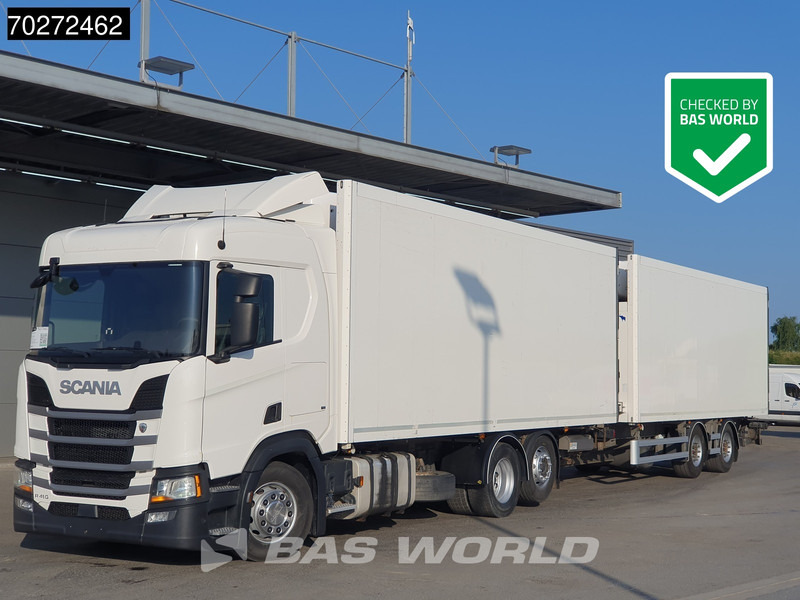 Scania R410 6X2 Carrier Supra 1250 MT Schmitz Retarder Liftachse ACC Euro 6 - Камион: снимка 1 Scania R410 6X2 Carrier Supra 1250 MT Schmitz Retarder Liftachse ACC Euro 6 - Камион: снимка 1