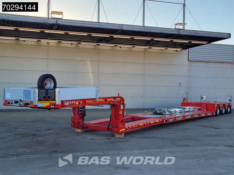Kässbohrer LB3E 3 axles Extenable 540cm Gooseneck 3xSteeringaxle - Нискорамна площадка полуремарке: снимка 2 Kässbohrer LB3E 3 axles Extenable 540cm Gooseneck 3xSteeringaxle - Нискорамна площадка полуремарке: снимка 2
