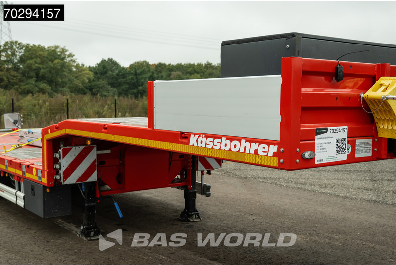Нови Нискорамна площадка полуремарке Kässbohrer LB4E 4 axles Extendable - 615cm 1x Lift + 2xSteering Axle: снимка 9