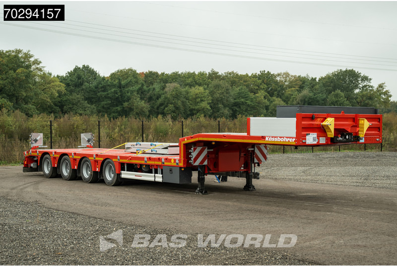 Kässbohrer LB4E 4 axles Extendable - 615cm 1x Lift + 2xSteering Axle - Нискорамна площадка полуремарке: снимка 5 Kässbohrer LB4E 4 axles Extendable - 615cm 1x Lift + 2xSteering Axle - Нискорамна площадка полуремарке: снимка 5