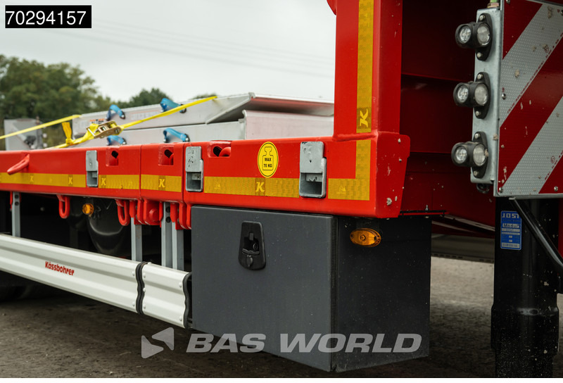 Нови Нискорамна площадка полуремарке Kässbohrer LB4E 4 axles Extendable - 615cm 1x Lift + 2xSteering Axle: снимка 14