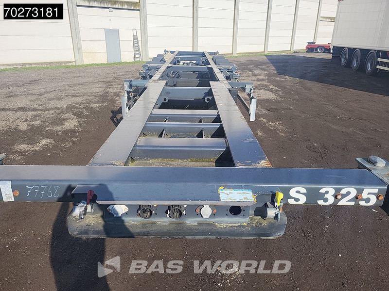 Контейнеровоз/ Сменна каросерия полуремарке Kässbohrer Multi 3 axles: снимка 8