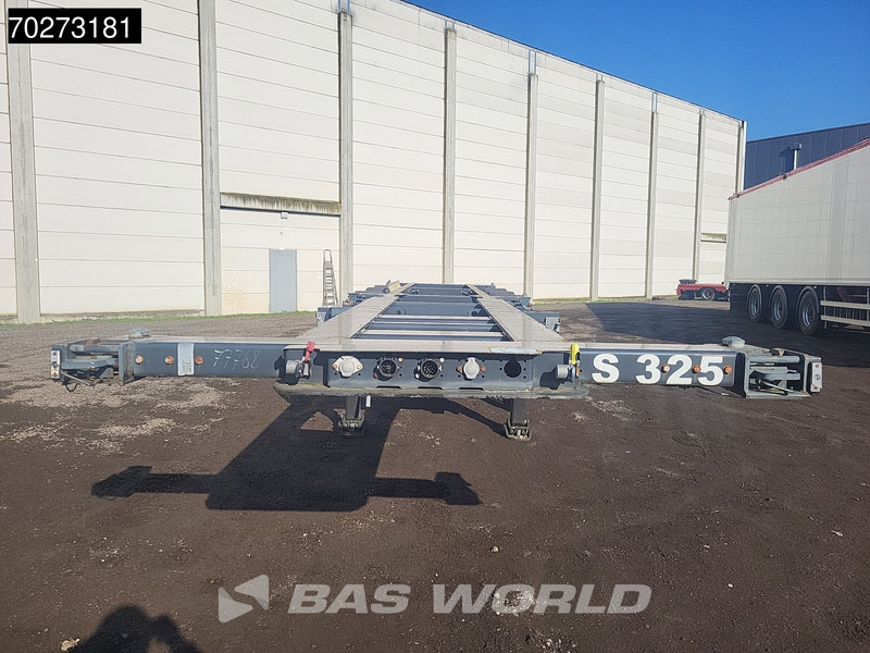 Контейнеровоз/ Сменна каросерия полуремарке Kässbohrer Multi 3 axles: снимка 9