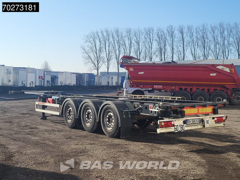 Kässbohrer Multi 3 axles - Контейнеровоз/ Сменна каросерия полуремарке: снимка 2 Kässbohrer Multi 3 axles - Контейнеровоз/ Сменна каросерия полуремарке: снимка 2