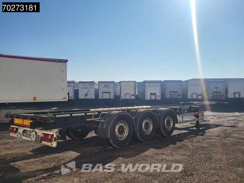 Контейнеровоз/ Сменна каросерия полуремарке Kässbohrer Multi 3 axles: снимка 12