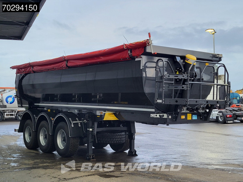 Kässbohrer XS 3 axles NEW 2x Liftaxles 24m3 Steel Tipper - Самосвал полуремарке: снимка 5 Kässbohrer XS 3 axles NEW 2x Liftaxles 24m3 Steel Tipper - Самосвал полуремарке: снимка 5
