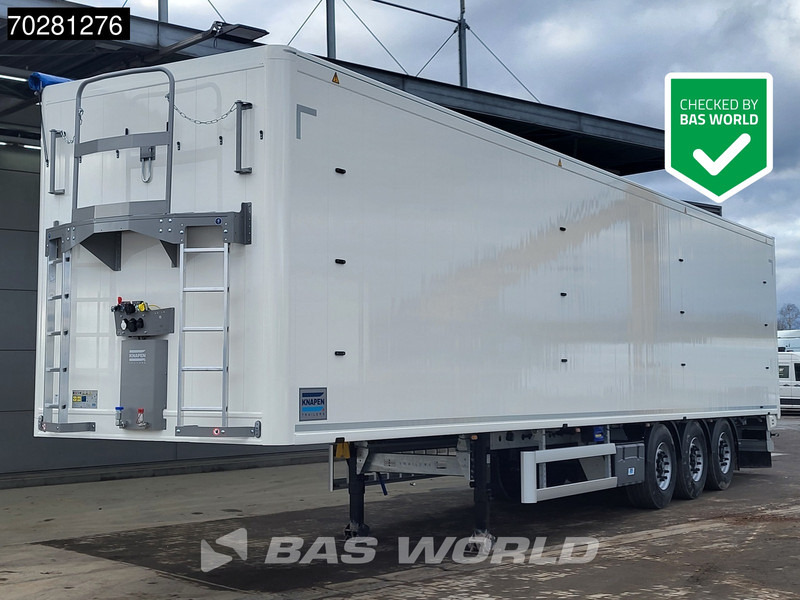 Knapen K100 10MM 92m3 3 axles NEW 92M3 10mm Liftachse - С плъзгащ под полуремарке: снимка 1 Knapen K100 10MM 92m3 3 axles NEW 92M3 10mm Liftachse - С плъзгащ под полуремарке: снимка 1